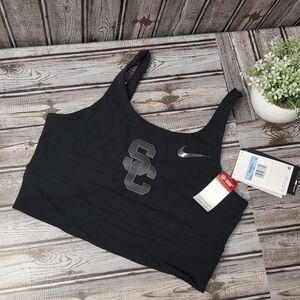 Nike Black Sports Bra with Logo